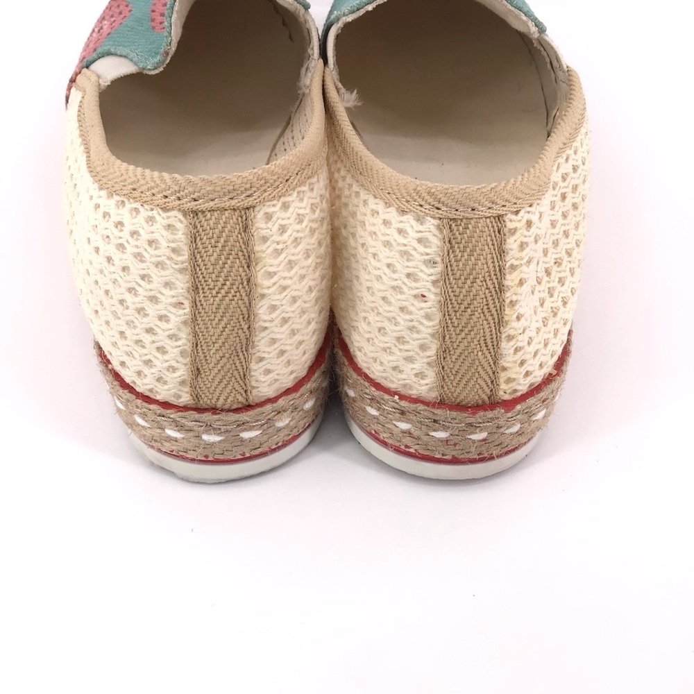 Goby Strawberry Print Espadrille Slip On Shoes Size 39 US 9 - Picture 4 of 10